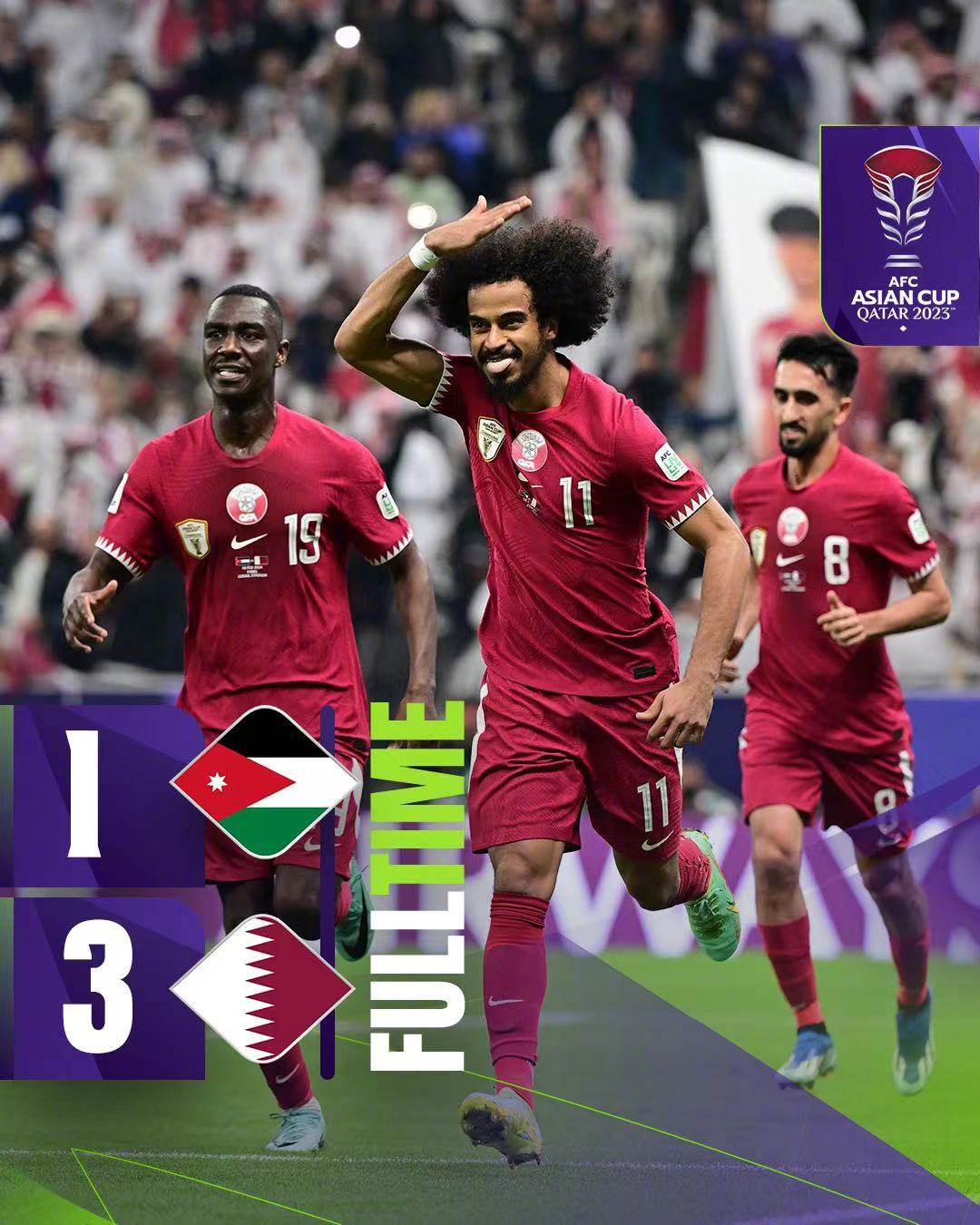 卡塔尔蝉联亚洲杯冠军彰显主场统治力，中国男