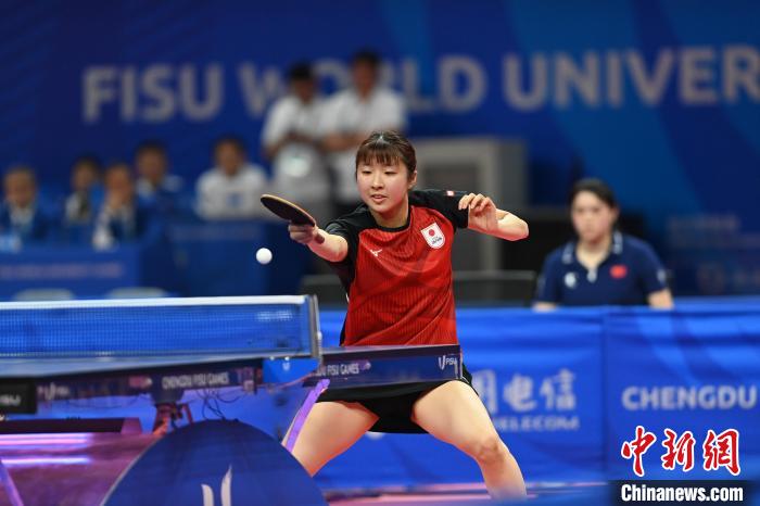 日本新星出泽杏佳成都大运会摘银 两面颗粒打法