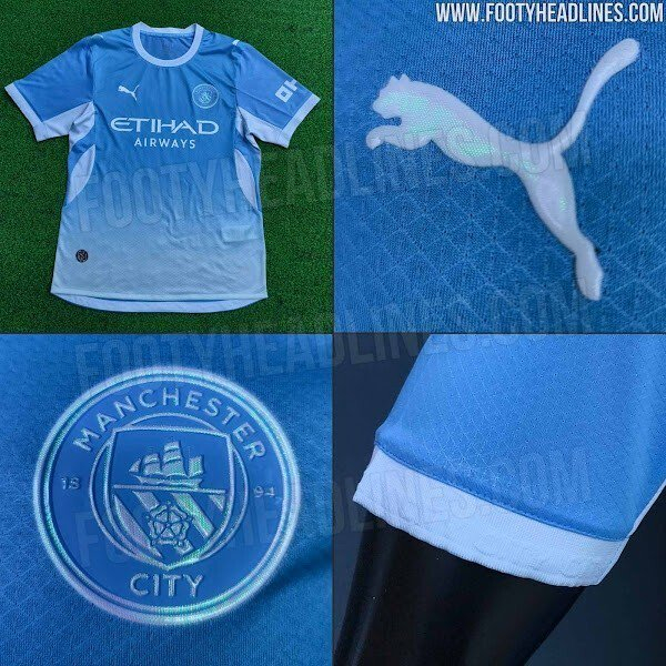 曼城2026-27赛季主场球衣渐变设计引发品牌革新热