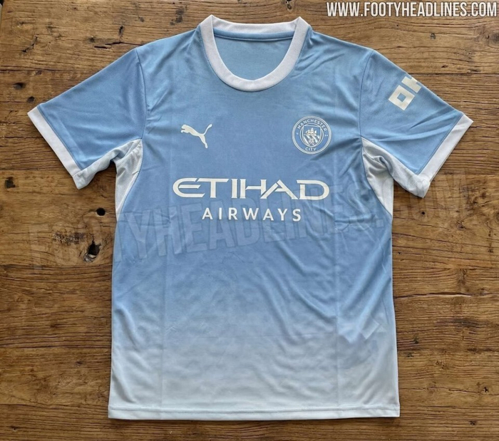 曼城2026-27赛季主场球衣渐变设计引发品牌革新热