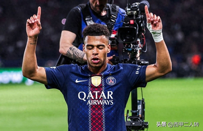 20岁法国新星杜埃欧冠破门，冲击姆巴佩王座
